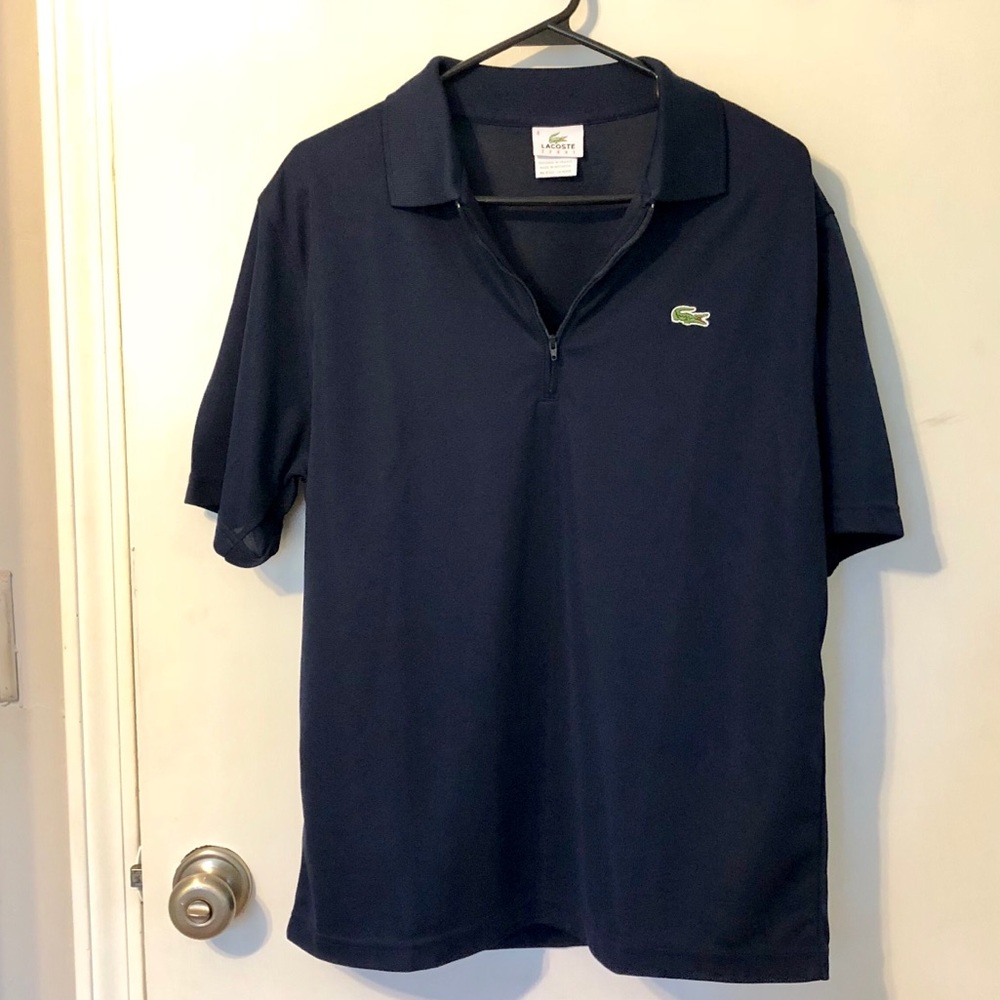 Lacoste Zip up Polo
